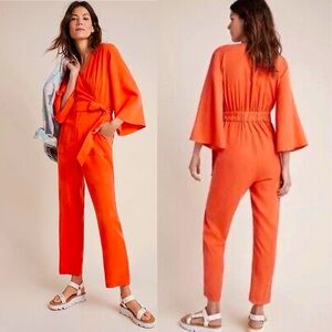 Anthropologie AMADI Genoveva Tencel Jumpsuit